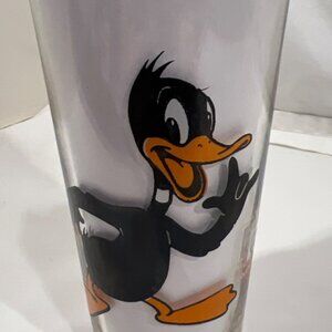 PEPSI Collector Series DAFFY DUCK 1973 Warner Bros glass Vintage
